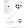 Speakman S-2252 Signature Icon Anystream Adjustable High Pressure Shower Head-1.75 GPM Solid Brass Replacement Bathroom Showerhead, Polished Chrome, 2.5