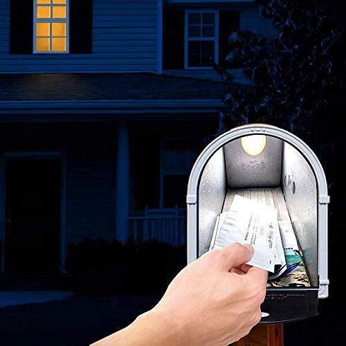 ILLUMISAFE LIGHTS Motion Sensitive LED Mailbox Light - Illuminate The Interior of Your Mailbox to See What is in There!