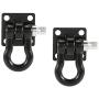 2Pcs Metal RC Car Winch Shackles for 1/10 Traxxas TRX-4 TRX4 Rock Crawler Parts - Black