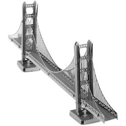 Fascinations Metal Earth San Francisco Golden Gate Bridge 3D Metal Model Kit