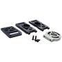 Flameer Aluminum Alloy Motor & Diff Mount Plate Upgrade Parts for 1:8 RC Truck Buggy
