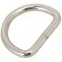 RDEXP Sliver Metal D Ring Loop Ring for Bags Belt Buckle Straps Pack of 20 RDEXP Sliver Metal D Ring Loop Ring for Bags Belt Buckle Straps Pack of 20