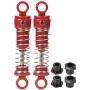 Tbest 2pcs Metal Shock Absorber, RC Shock Absorber Replacement with Caps Upgrade Parts Compatible with Fit for HS 18301 18302 18311 18312 1/18 RC Car