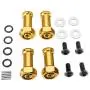 LoveinDIY 12mm Wheel Hub Hex Adaptor Extension for 1/14 RC Car Wltoys 144001 Part Accs - Golden, 12mm LoveinDIY 12mm Wheel Hub Hex Adaptor Extension for 1/14 RC Car Wltoys 144001 Part Accs - Golden, 12mm