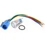 Push Button Switch,12V Blue LED 0.7in Metal Push Button ON/OFF Switch Accessory Part for Auto Motorcycle Push Button Switch,12V Blue LED 0.7in Metal Push Button ON/OFF Switch Accessory Part for Auto Motorcycle
