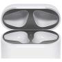 elago Upgraded AirPods Dust Guard (Matte Space Grey, 1 Set) – Dust-Proof Film, Luxurious Looking, Must Watch Easy Installation Video, Protect AirPods from Metal Shavings [US Patent Registered]