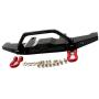 LoveinDIY RC Front Bumper Bull Bar for WPL C14 C24 1/16 RC Truck Car Parts - Black