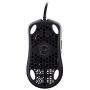 Gwolves Hati HTM Ultra Lightweight Honeycomb Design Wired Gaming Mouse 3360 Sensor - PTFE Skates - 6 Buttons - Only 61G (Black/Purple)