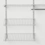 Rubbermaid FG3H9400WHT Configurations Shoe Shelf - White