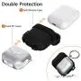 HALLEAST Compatible AirPods 2 Case Cover Wireless Charging, Front LED Visible, 2019 Protective Skins Wraps Compatible Apple AirPods 1 & 2 Case