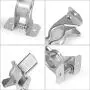10 Pack Spring Grip Clamps, Metal Wall Mounted Tool Clips Garage Closet Wall Organizer Holder for Rakes, Shovel, Brooms, Mop Holder 10 Pack Spring Grip Clamps, Metal Wall Mounted Tool Clips Garage Closet Wall Organizer Holder for Rakes, Shovel, Brooms, Mop Holder