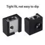3D Printer Heater Block Silicone Cover, Aokin MK7 MK8 MK9 Silicone Sock for MK7/8/9 3D Printer Hotend Extruder, Creality CR-10, S4, S5, Ender 3, Anet A8, Black, 3 Pcs 3D Printer Heater Block Silicone Cover, Aokin MK7 MK8 MK9 Silicone Sock for MK7/8/9 3D Printer Hotend Extruder, Creality CR-10, S4, S5, Ender 3, Anet A8, Black, 3 Pcs