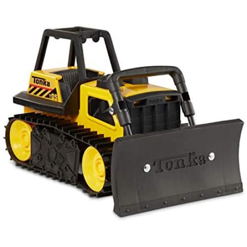 Tonka Steel Bulldozer Vehicle, Yellow