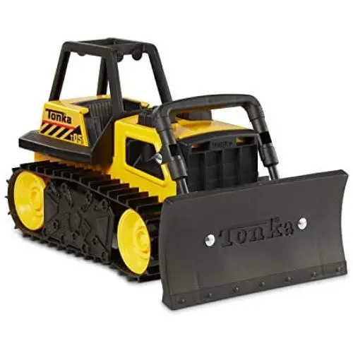 Tonka Steel Bulldozer Vehicle, Yellow Tonka Steel Bulldozer Vehicle, Yellow
