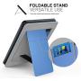 MoKo Case Fits Kindle Paperwhite (10th Generation, 2018 Releases), Lightweight PU Leather Cover Stand Shell with Hand Strap for Amazon Kindle Paperwhite 2018 E-Reader - Blue