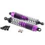 Parts & Accessories 2PCS Oil Filled Aluminum Front Shock Absorber Assembled for RC 1:10 Himoto E10MT E10MTL Bowie Monster Truck Upgrade Parts 33005 - (Color: Orange)