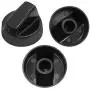 AMI PARTS Black Oven Control Switch Knob with 12 Adapters for Oven/Stove/Range Universal Knobs Wide Application AMI PARTS Black Oven Control Switch Knob with 12 Adapters for Oven/Stove/Range Universal Knobs Wide Application