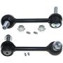 MILLION PARTS 2 Pcs Rear Suspension Kit Stabilizer Sway Bar End Links K6667 K6668