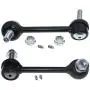 MILLION PARTS 2 Pcs Rear Suspension Kit Stabilizer Sway Bar End Links K6667 K6668