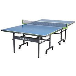 JOOLA NOVA - Outdoor Table Tennis Table with Waterproof Net Set - 10 Minute Easy Assembly - All Weather Aluminum Composite Outdoor Ping Pong Table - Tournament Quality - Indoor & Outdoor Compatible
