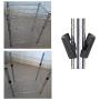 Wire Shelf Clips 52 Pcs, Wire Shelving Shelf Lock Clips for 0.75''（3/4） Post- Shelving Sleeves Replacements for Wire Shelving System,Fits with Thunder Group, Alera, Honey Can Do, Eagle,Metro and More