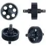 Heavy Duty Steel Metal Transmission Gear Set for 1/10 RC Car Axial SCX10 Gearbox Heavy Duty Steel Metal Transmission Gear Set for 1/10 RC Car Axial SCX10 Gearbox