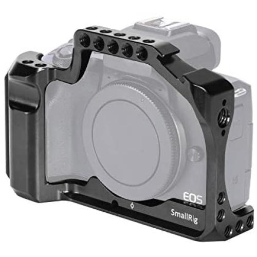 SmallRig Cage for Canon EOS M50 and M5 with Integrated Grip and Quick Release NATO Rail(Upgrade Version) 2168B SmallRig Cage for Canon EOS M50 and M5 with Integrated Grip and Quick Release NATO Rail(Upgrade Version) 2168B