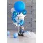 Metallic Royal Blue Balloons 72 Pack - Blue Metallic Balloons 12 Inch for Mermaid Birthday Baby Shower Party the Under Sea Party Graduation Decorations