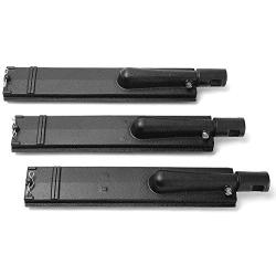 N / A 15 3/4 Inch Cast Iron Burner Replacement for BBQ Barbeques Galore Turbo 3 Grill Burners Charbroil 463241004, 463241904,Chefs Charbroil SAMS Gas Grill CBC301 (3-Pack)