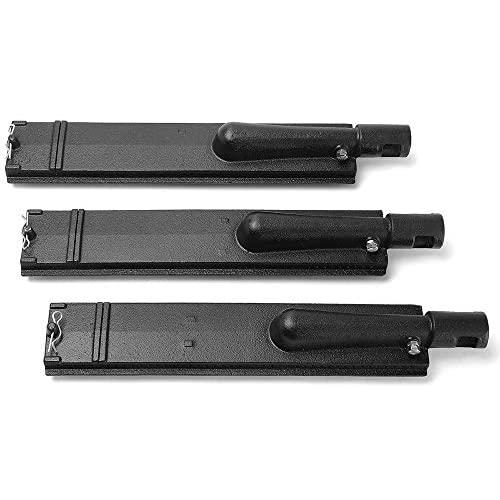 N / A 15 3/4 Inch Cast Iron Burner Replacement for BBQ Barbeques Galore Turbo 3 Grill Burners Charbroil 463241004, 463241904,Chefs Charbroil SAMS Gas Grill CBC301 (3-Pack)