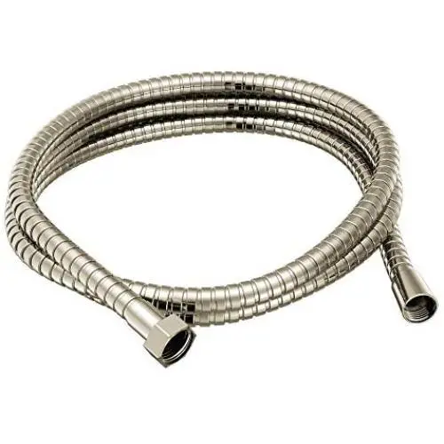 MOEN A726NL Collection Handheld Shower Hose, Polished Nickel MOEN A726NL Collection Handheld Shower Hose, Polished Nickel