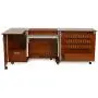 Arrow K8405 Wallaby II Kangaroo Sewing, Cutting, Quilting, Crafting Cabinet and Table, Includes Storage and Airlift, Portable with Wheels, Teak Finish Arrow K8405 Wallaby II Kangaroo Sewing, Cutting, Quilting, Crafting Cabinet and Table, Includes Storage and Airlift, Portable with Wheels, Teak Finish