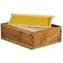 Hoover Hives 10 Frame Langstroth Beehive Dipped in 100% Beeswax Includes Wooden Frames & Waxed Foundations (2 Deep Boxes, 1 Medium Box)