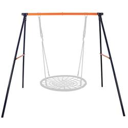 ZENY Kids Outdoor A Frame Swing Set Heavy Duty Swing Frame Stand for Swings Hammocks