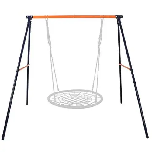ZENY Kids Outdoor A Frame Swing Set Heavy Duty Swing Frame Stand for Swings Hammocks ZENY Kids Outdoor A Frame Swing Set Heavy Duty Swing Frame Stand for Swings Hammocks