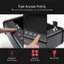 awesafe Gun Safe with Fingerprint Identification and Biometric Lock One Handgun Capacity awesafe Gun Safe with Fingerprint Identification and Biometric Lock One Handgun Capacity