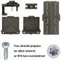 20Packs W10712395 Dishwasher Upper Rack Adjuster Metal Kit, Replace W10350375 AP5957560 Dishwasher Parts, Compatible with kenmore whirlpool kitchenaid, WDT780SAEM1 WDTA50SAHZ0 WDT750SAHZ0 WDT970SAHZ0 20Packs W10712395 Dishwasher Upper Rack Adjuster Metal Kit, Replace W10350375 AP5957560 Dishwasher Parts, Compatible with kenmore whirlpool kitchenaid, WDT780SAEM1 WDTA50SAHZ0 WDT750SAHZ0 WDT970SAHZ0