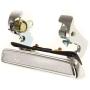 Evan-Fischer EVA18772065554 Exterior Door Handles for Set of 2 Front Left and Right Side Metal Chrome