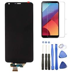 Eaglewireless LCD Screen Replacement, LCD Display Touch Screen Digitizer Assembly Part for LG G6 H870 H871 H872 LS993 VS998 VS988 US997 with Screen Protector + Tools-Black