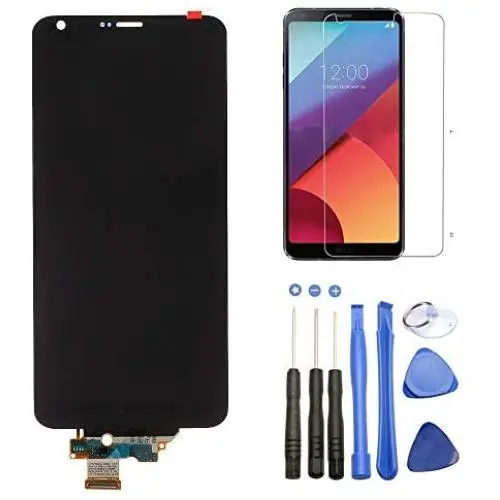 Eaglewireless LCD Screen Replacement, LCD Display Touch Screen Digitizer Assembly Part for LG G6 H870 H871 H872 LS993 VS998 VS988 US997 with Screen Protector + Tools-Black Eaglewireless LCD Screen Replacement, LCD Display Touch Screen Digitizer Assembly Part for LG G6 H870 H871 H872 LS993 VS998 VS988 US997 with Screen Protector + Tools-Black