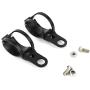 2 pcs/pair Motorbike Turn Signal Mount Bracket, Universal Indicator Fork Bracket Clamp, 30-43mm Metal Fork Relocation Clamps Brackets, Black 2 pcs/pair Motorbike Turn Signal Mount Bracket, Universal Indicator Fork Bracket Clamp, 30-43mm Metal Fork Relocation Clamps Brackets, Black
