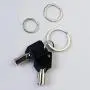 Flat Key Rings Key Chain Metal Split Ring 30pcs (Round 3/4 Inch, 1 Inch and 1.25 Inch Diameter), for Home Car Keys Organization, Lead Free Nickel Plated Silver Flat Key Rings Key Chain Metal Split Ring 30pcs (Round 3/4 Inch, 1 Inch and 1.25 Inch Diameter), for Home Car Keys Organization, Lead Free Nickel Plated Silver
