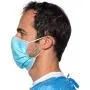 Box of 50 ASTM Level 3 4-Ply Face Masks (Blue)