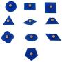Danni Family Version Baby Shape Cognition Toy Montessori Wood Geometric Insets Set/10 Early Childhood Education Preschool Training Kids Toys