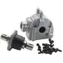 HHoo88 Metal Gear Box Shell Cover+Differential Gear+Screws for WLtoys 144001 1/14 RC Car - Upgrade Replacement Spare Parts for RC Crawler HHoo88 Metal Gear Box Shell Cover+Differential Gear+Screws for WLtoys 144001 1/14 RC Car - Upgrade Replacement Spare Parts for RC Crawler