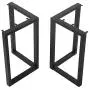 Black Cast Iron Coffee Table Legs,Metal Furniture Legs 2 Pcs(H28”xW24”),Industrial Dining Table Legs,Rustic Duty Square Tube Desk Legs,Metal Legs for DIY Coffee Table Furniture Bench Black Cast Iron Coffee Table Legs,Metal Furniture Legs 2 Pcs(H28”xW24”),Industrial Dining Table Legs,Rustic Duty Square Tube Desk Legs,Metal Legs for DIY Coffee Table Furniture Bench
