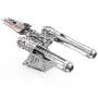 Fascinations Metal Earth Star Wars Rise of Skywalker Zoriis Y-Wing Fighter 3D Metal Model Kit Fascinations Metal Earth Star Wars Rise of Skywalker Zoriis Y-Wing Fighter 3D Metal Model Kit