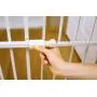 Carlson Lil Tuffy Metal Expandable Gate Beige, 38 x 1 x 18 Carlson Lil Tuffy Metal Expandable Gate Beige, 38 x 1 x 18