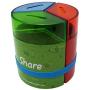 Save Spend Share Money Jar | Three-Part Money Tin Teaches Kids Financial Management - Deposit Coins and Bills