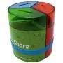 Save Spend Share Money Jar | Three-Part Money Tin Teaches Kids Financial Management - Deposit Coins and Bills